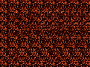 A Red And Black Pattern With A Black Background Wallpaper