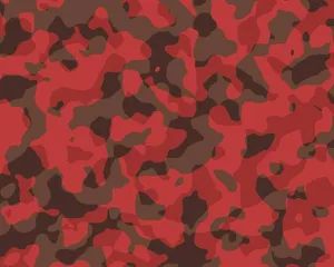 A Red And Brown Camouflage Pattern Wallpaper