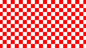 A Red And White Checkered Pattern Wallpaper