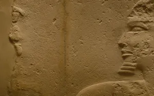 A Relief Of A Man Wallpaper