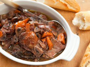 A Scrumptious Serving Of Coq Au Vin Wallpaper