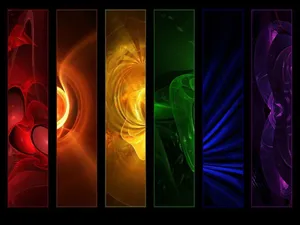 A Series Of Colorful Abstract Backgrounds Wallpaper