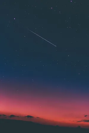 A Shot Of The Sky With A Star In The Sky Wallpaper