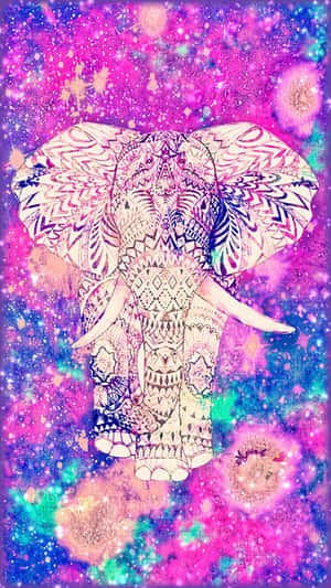 A Sparkling Journey Through The Glittery Depths Of The Universe Wallpaper