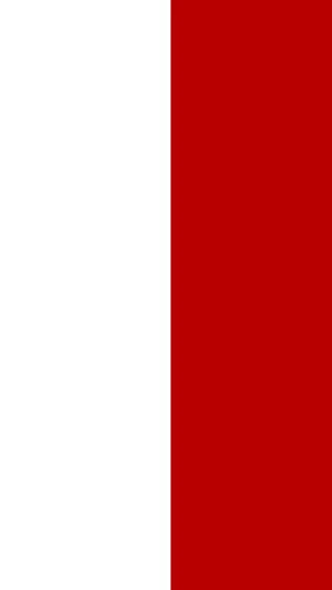 A Split Of Red And White Wallpaper