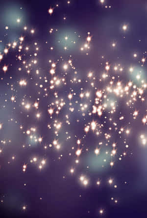 A Starry Sky With Stars On It Wallpaper