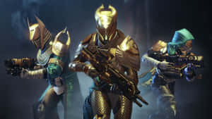 A Stunning View Of The War Torn World Seen In Destiny 2 Wallpaper