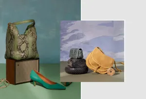 A Stylish Selection Of Jérôme Dreyfuss Handbags And Footwear Wallpaper