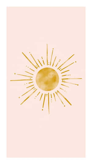 A Sunbeam Smiles Through Trees On A Sunny Day Wallpaper