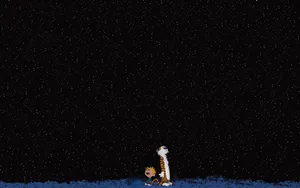 A Swirling Blue Backdrop Captures The Aesthetic Of Grunge. Wallpaper