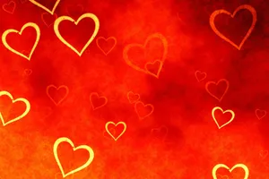 A Symbol Of Love: Beautiful And Captivating Red Heart. Wallpaper