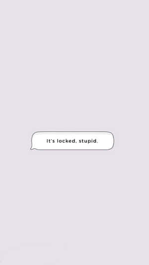 A Text Bubble With The Words'it's Facebook Stupid' Wallpaper