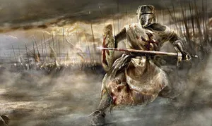 A Towering Monument To A Dark Age Of History Wallpaper