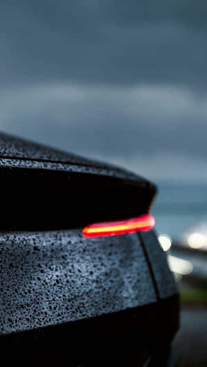 A Tranquil Cityscape With A Hint Of Rain. Wallpaper