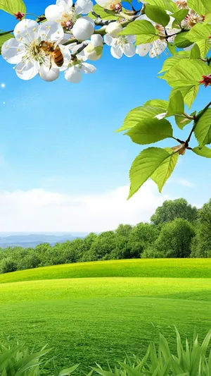 A Unique And Beautiful Landscape Wallpaper