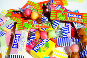 A Variety Of Chewy Maoam Candies Wallpaper