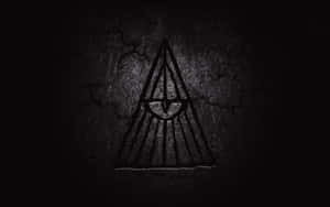 A Vibrant And Chic Laptop With An Aesthetic Grunge Design. Wallpaper