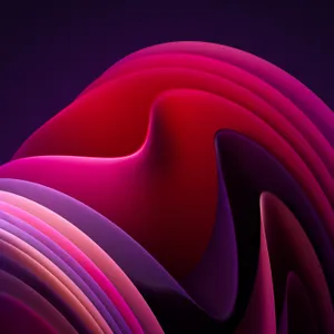 A Vibrant Dark Pink Scene Wallpaper