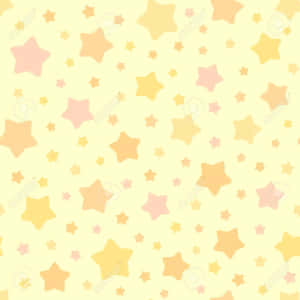 A Vibrant Mix Of Pastel Pink And Yellow Set Against A Neutral Backdrop. Wallpaper