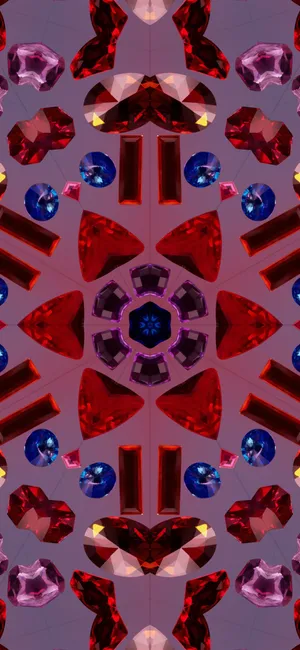 A Vibrant Mountain Landscape On Ios 17 Wallpaper