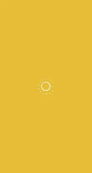 A Vibrant Yellow Scene Sure To Brighten Any Day Wallpaper