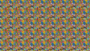 A Vintage Hippie Vibe Wallpaper