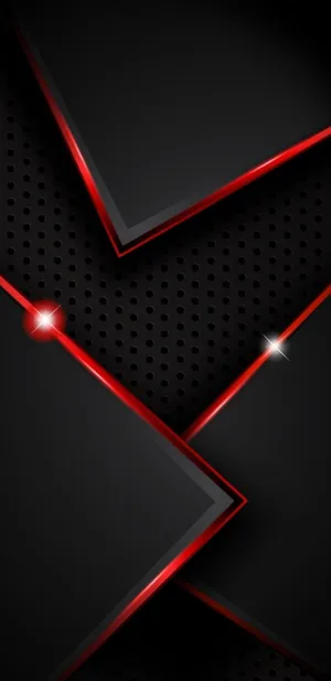 A Vivid Red And Black Display Wallpaper