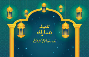 A Warm, Spiritual Gathering On The Night Of Eid-al-fitr Wallpaper