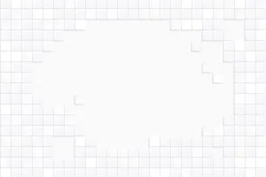 A White And Grey Cityscape Against A Background Of White Grid Wallpaper