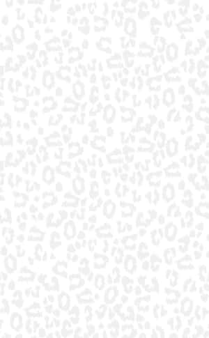 A White Leopard Print Wallpaper Wallpaper