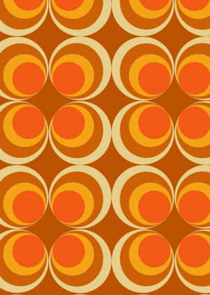 A1960's Groovy Retro Artist's Studio Wallpaper