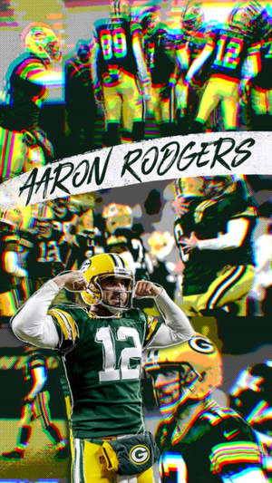 Aaron Rodgers Blurry Aesthetic Wallpaper