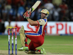 Ab De Villiers Rcb Ipl Champion Wallpaper