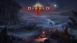 Abandoned Village In Diablo Wallpaper