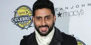 Abhishek Bachchan At Nba Celebrity Game Wallpaper