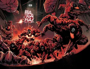 Absolute Carnage 4k Symbiote Army Wallpaper