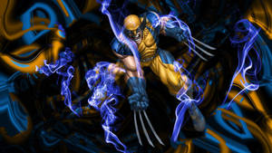 Abstract Artwork Of Wolverine Wallpaper