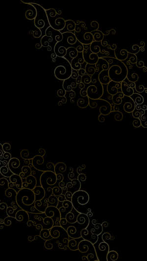 Abstract Black Background Wallpaper