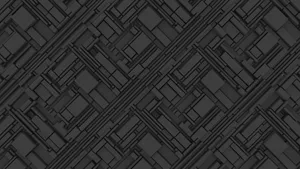 Abstract Black Grey Geometric Pattern Wallpaper