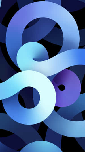 Abstract_ Blue_ Swirls_ Background Wallpaper