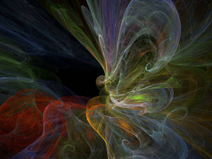 Abstract Colored Smoke Wallpaper