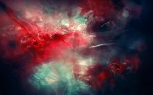 Abstract Colorful Wispy Smoke Wallpaper