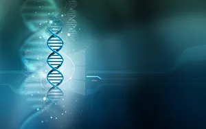 Abstract D N A Structure Background Wallpaper