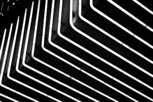 Abstract Geometric Light Pattern Wallpaper