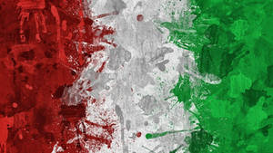 Abstract Italy Flag Wallpaper
