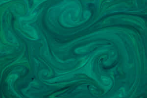 Abstract Jade Swirl Pattern Wallpaper