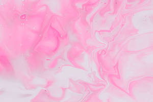 Abstract Kawaii Pink Painting With Smoke Strokes Wallpaper