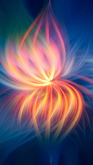 Abstract Light Samsung Galaxy S4 Wallpaper