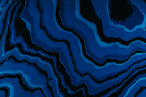 Abstract Navy Blue Paint Wallpaper