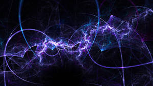 Abstract Purple Neuron Wallpaper